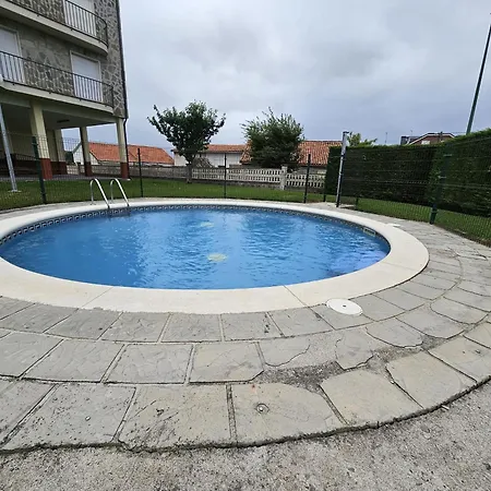 C12A01 Coqueto Apartamento Con Piscina Y Garaje Suances Exterior photo